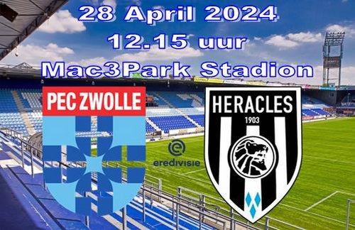 PEC Zwolle - Heracles